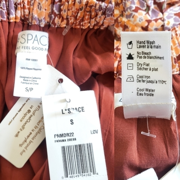 New L*Space Panama Wrap Maxi Dress/Swim Cover-Up NWT Size Small - Picture 17 of 17